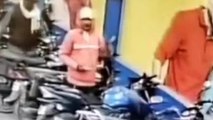 सीतामढ़ी : बाइक चोरी की घटना सीसीटीवी में कैद हुई