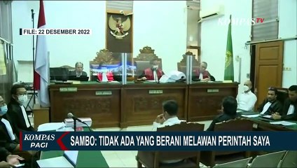 Jadi Saksi untuk Chuck dan Baiquni, Sambo: Tak Ada yang Berani Melawan Perintah Saya