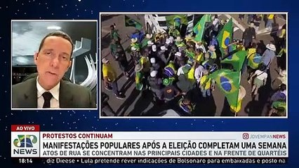 Manifestações populares após a eleição completam uma semana