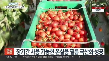 오래 쓸 수 있는 비닐온실용 필름 국산화 성공