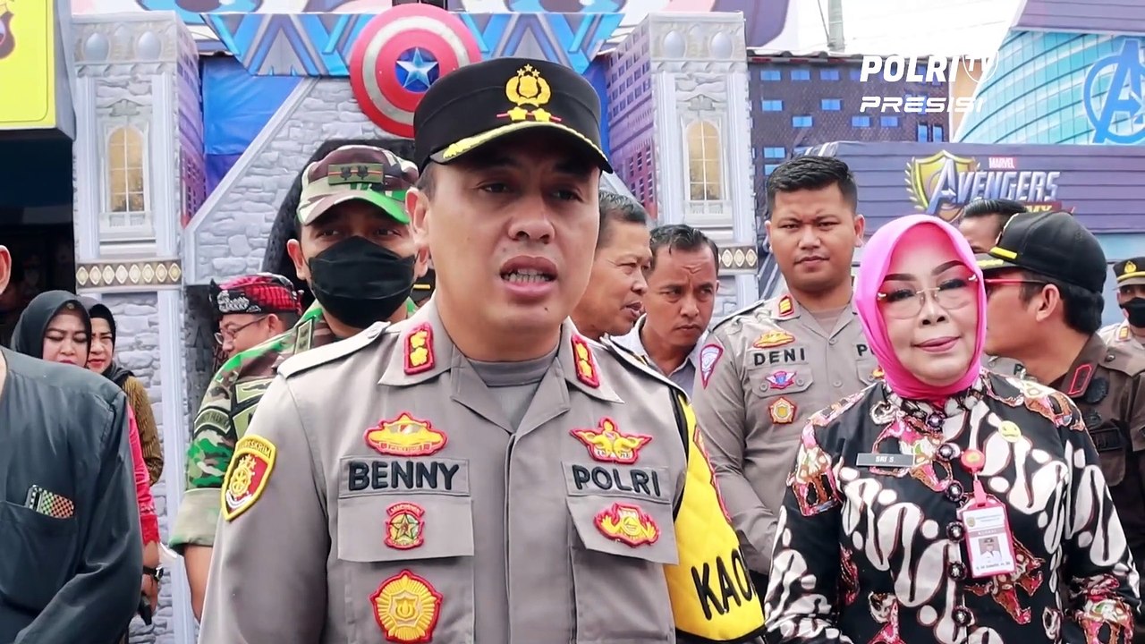 Kapolres Grobogan Lakukan pengecekan Pos Pengamanan & Gereja dan Sidak Harga Sembako