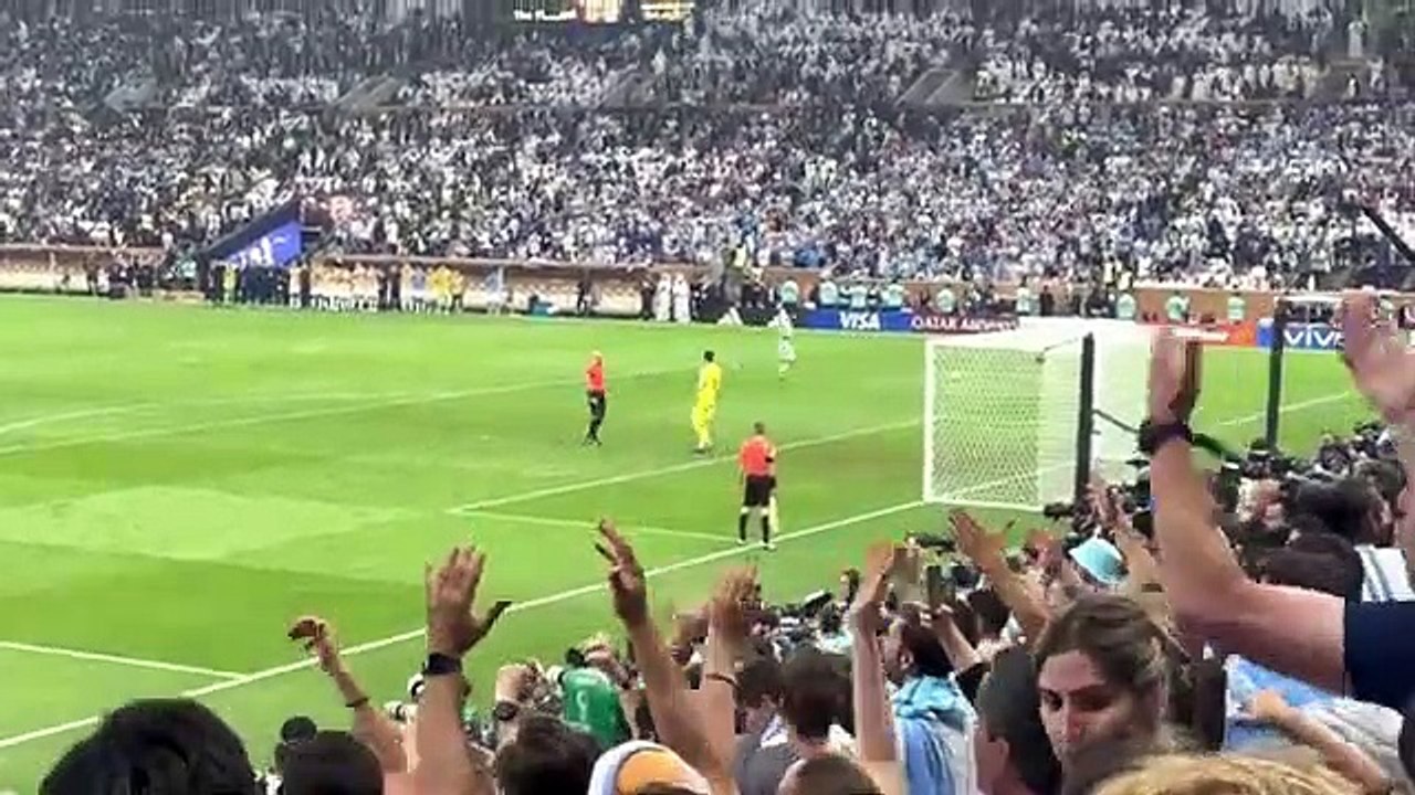 Mundial de Qatar 2022 Argentina Vs Francia Penales desde la tribuna