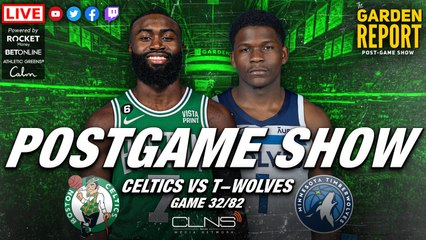 Garden Report: Celtics Get Back on Track in Win over Timberwolves