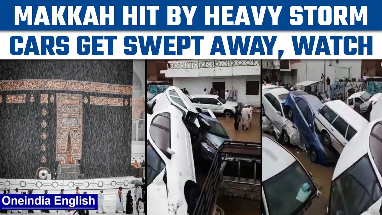 Saudi Arabia: Cars swept away as heavy storm la...