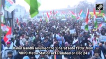 Congress ‘Bharat Jodo Yatra’ enters Delhi on its 107th day