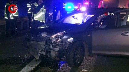 Sarıyer’de TIR'ın çarptığı otomobilin içinden ceset çıktı