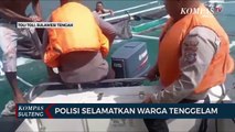 Polisi Selamatkan Warga Tenggelam