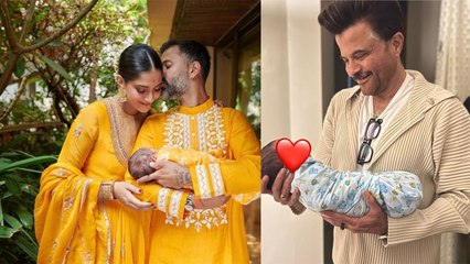 Sonam Kapoor ने पापा Anil Kapoor के Birthday पर बेटे Vayu के साथ share की प्यारी Photo| FilmiBeat