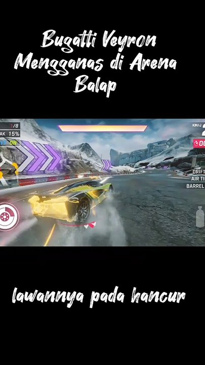 Buggati veron mengganas
