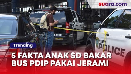 5 Fakta Anak SD Bakar Bus Berlogo PDIP Pakai Jerami, Alasannya Bikin Ngelus Dada