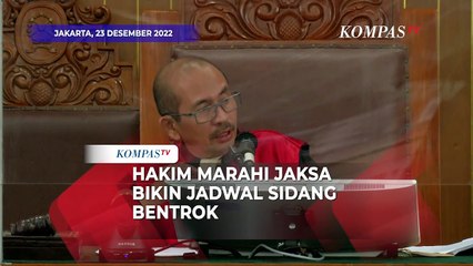 Hakim Marahi Jaksa Bikin Jadwal Sidang Kasus Brigadir Yosua Bentrok