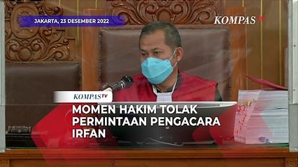 Hakim Tolak Permintaan Pihak Irfan Widyanto yang Minta Sidang Dilanjut Januari 2023
