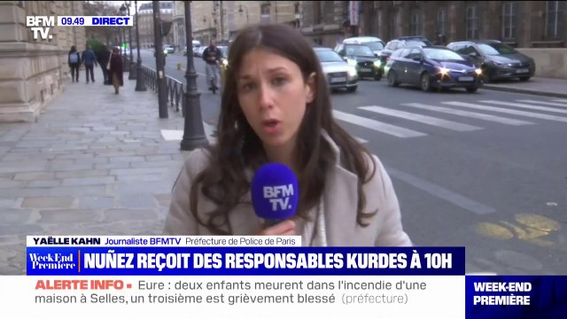 Fusillade à Paris: Laurent Nuñez, préfet de police de Paris, reçoit les responsables de la communauté kurde ce samedi matin