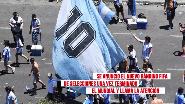 El nuevo ránking de Selecciones FIFA tras la Copa del Mundo ya está actualizado