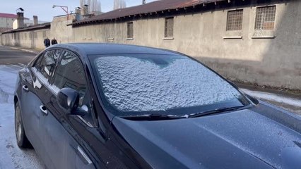 Ardahan ve Kars'ta kar ve soğuk hava etkili oluyor