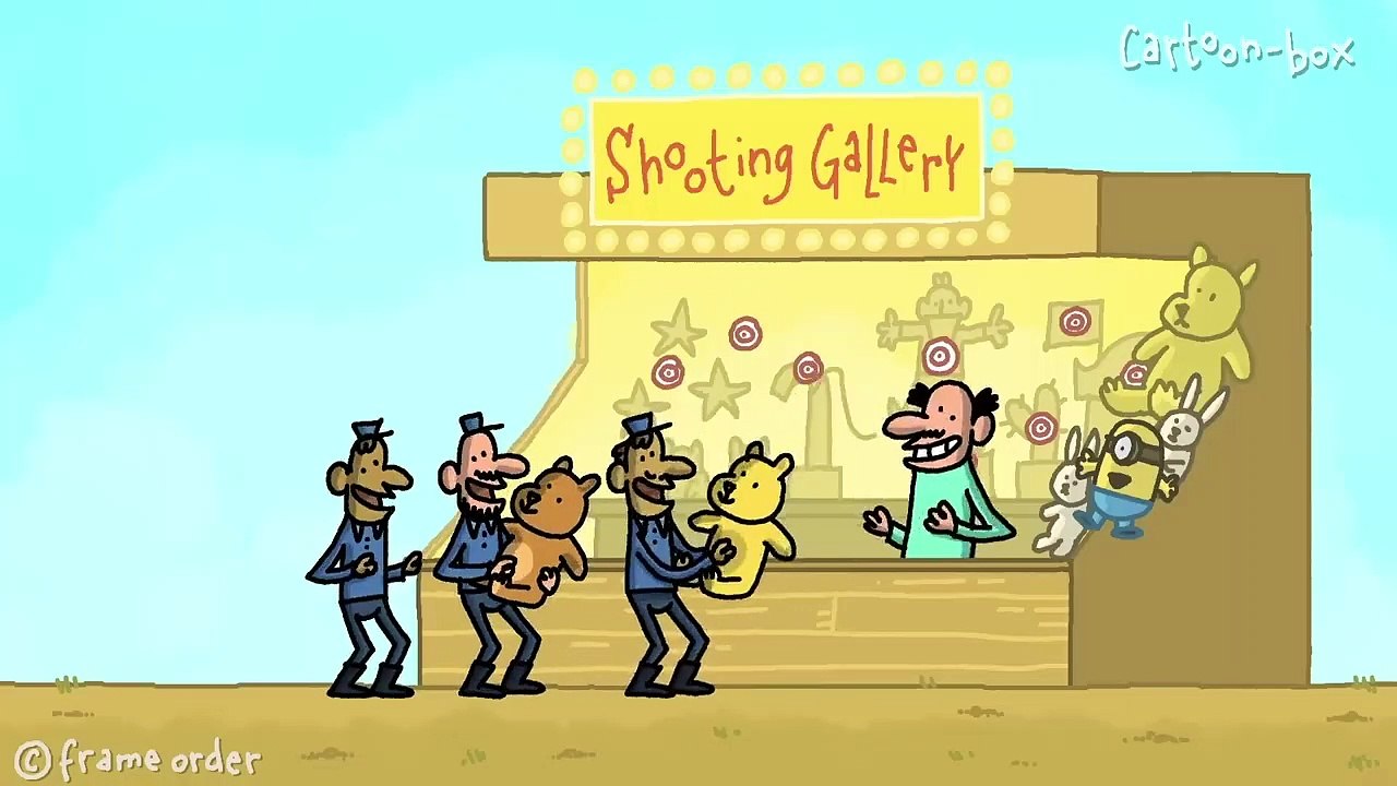 The Museum Cleaner  Cartoon Box 324 by Frame Order  Hilarious animated cartoon compilation 2022