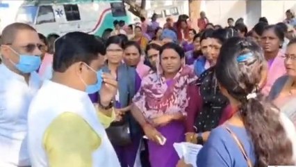 बालाघाट:आयुष मंत्री ने जिला अस्पताल का किया औचक निरीक्षण,मचा हड़कंप