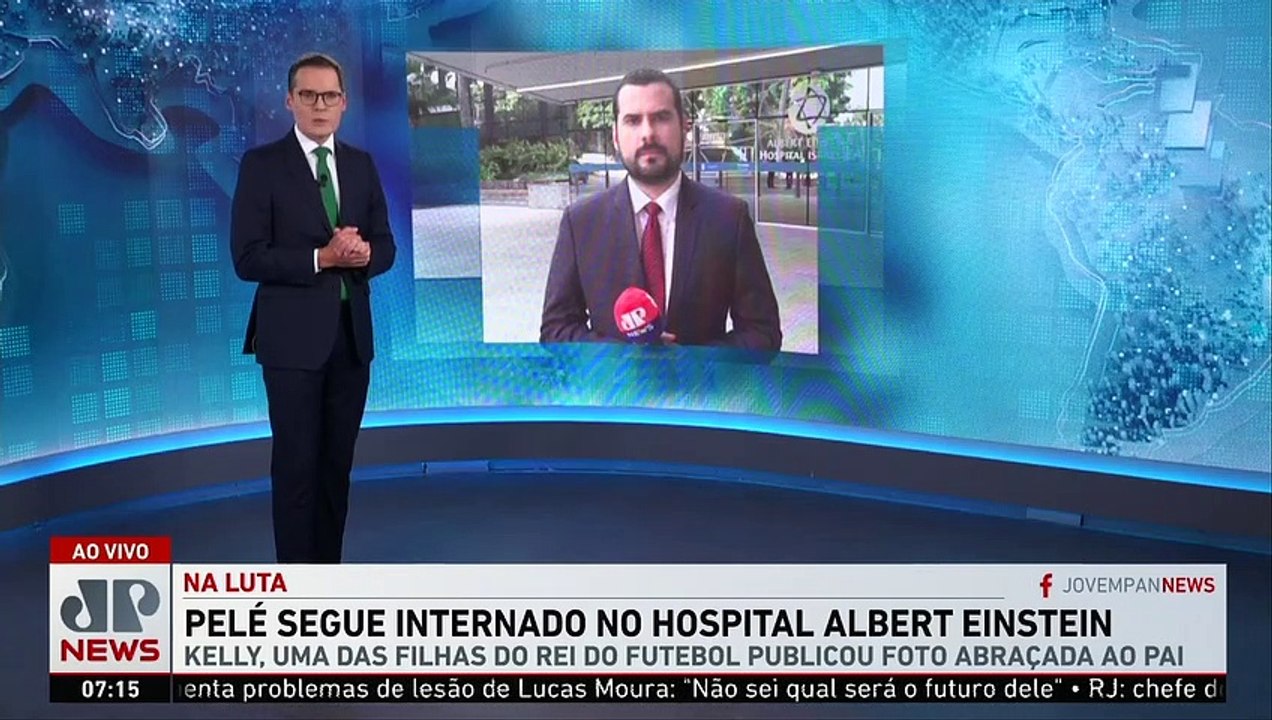 Pelé segue internado no Hospital Albert Einstein