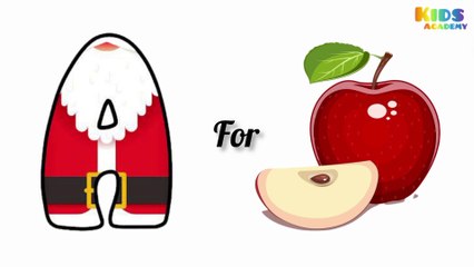 A for Apple Alphabet A to Z Complete book for kids, Early Childhood Education.