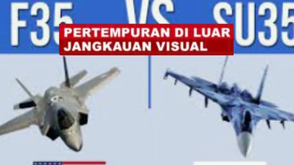 F-35 AS vs Su-35 Rusia, Siapa yang Akan Lebih Unggul jika Bertemu ?