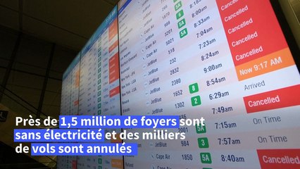 Etats-Unis : Une tempête hivernale "historique" frappe le pays