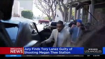 Rapper Tory Lanez found guilty of shooting fellow rapper Megan Thee Stallion in