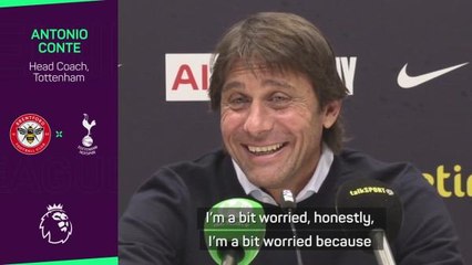 Conte jokes he's 'worried' about Romero's World Cup celebrations