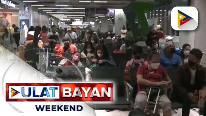 Maraming pasahero, humabol pa ring makabiyahe pauwi ng probinsya ngayong araw