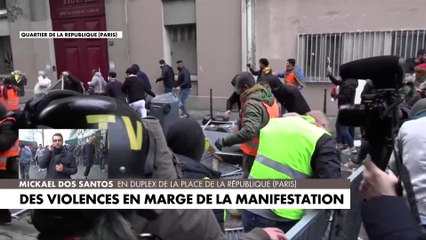 Des violences en marge de la manifestation