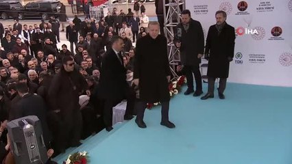 Cumhurbaşkanı Erdoğan Erzurum'da konuştu