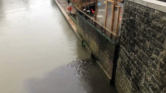 Sewage spills into River Medway in Maidstone town centre