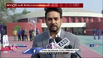 Union Minister Anurag Thakur Over Congress Party Opposing Covid Guidelines | V6 News