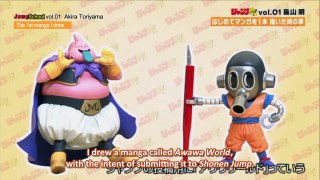 Akira Toriyama Full Interview + Drawing (English Sub) Jump Ryu