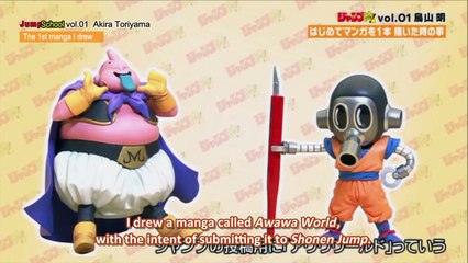 Akira Toriyama Full Interview + Drawing (English Sub) Jump Ryu