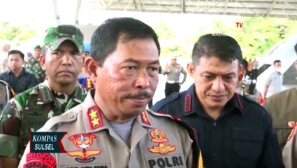 4.580 Personel Gabungan Disiagakan Untuk Mengamankan Nataru di Sulsel