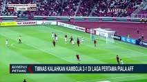 Momen Jokowi Bersorak dan Tersenyum Lebar Saat Nonton Timnas Indonesia Lawan Kamboja..!