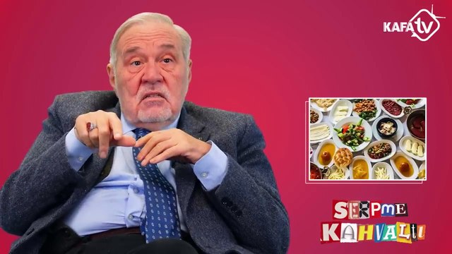 İlber Ortaylı serpme kahvaltı yapanlara verdi veriştirdi