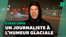 Ce journaliste n’était pas ravi de couvrir la tempête aux États-Unis (et l’a fait savoir)