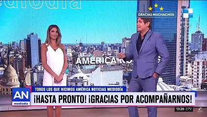 ️ Guillermo Andino y María Belén Ludueña se despidieron de América Noticias
