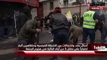 أعمال عنف واشتباكات بين الشرطة الفرنسية ومتظاهرين أكراد  احتجاجاً على مقتل 3 من أبناء الجالية في هجوم الجمعة
