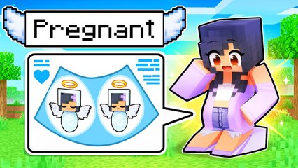 Im PREGNANT with TWIN ANGELS In Minecraft!