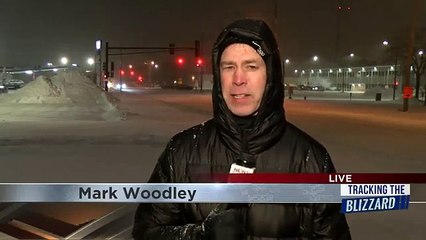 "Ainda sinto a cara". Jornalista torna-se viral ao cobrir nevão nos EUA