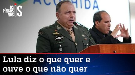 Após ameaça de Lula, Pazuello rebate:_'Ele entende de cadeia'