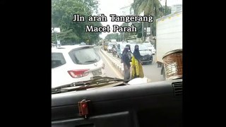 Macet Parah Jalan Arah Tangerang