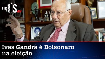 Ives Gandra desmente fake news do PT e reafirma voto em Bolsonaro