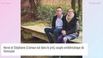 Stéphanie (L'amour est dans le pré) : Très gourmande avec Hervé, elle lui fait une belle déclaration