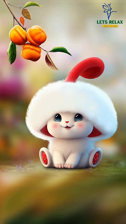 Christmas Bunny Rabbit Celebrating Christmas in Christmas Costume || #rabbit #bunny #shorts #relax