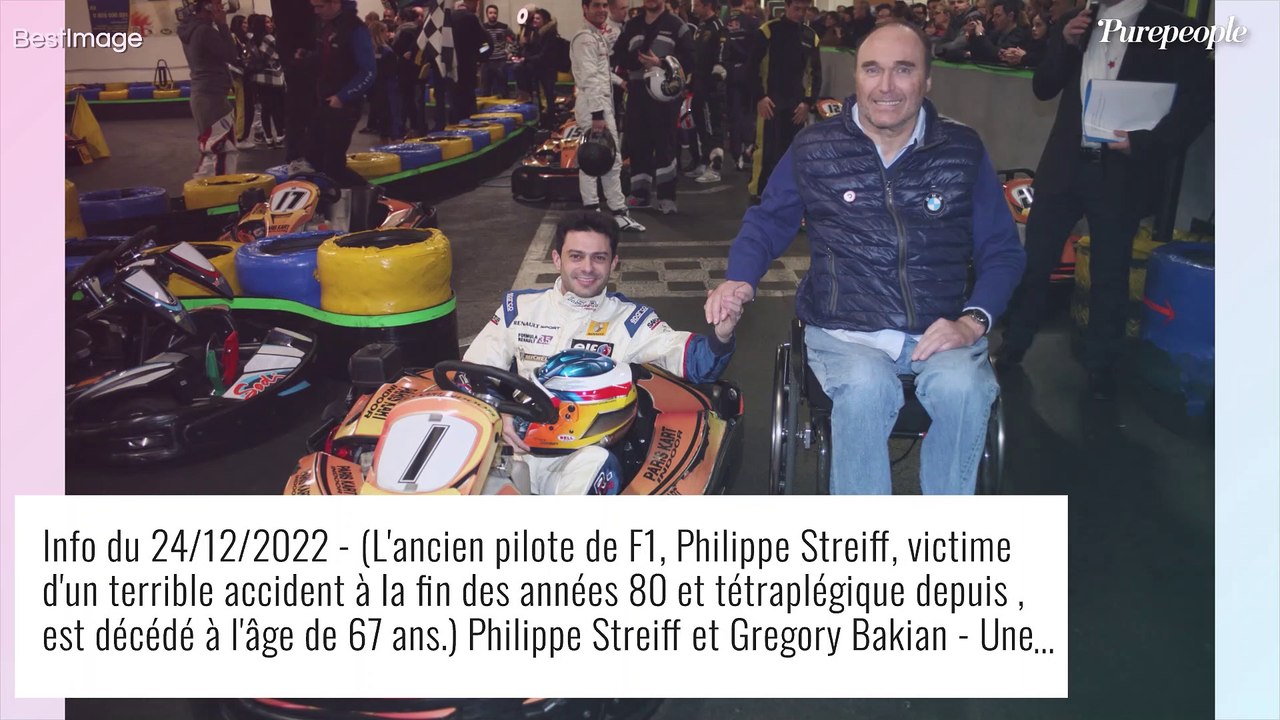 Mort de Philippe Streiff : le pilote de formule 1 rendu tétraplégique ...