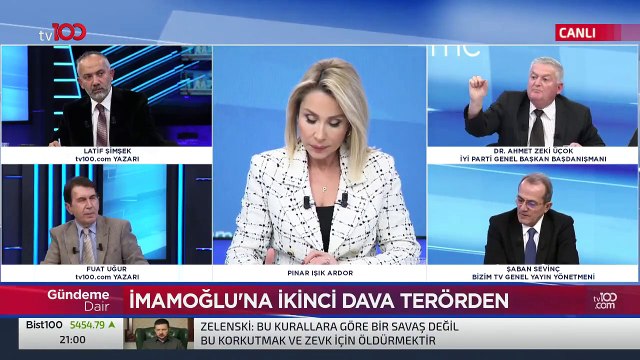 Canlı yayında gergin anlar: İYİ Partili Üçok ile Fuat Uğur arasında 'terör' tartışması