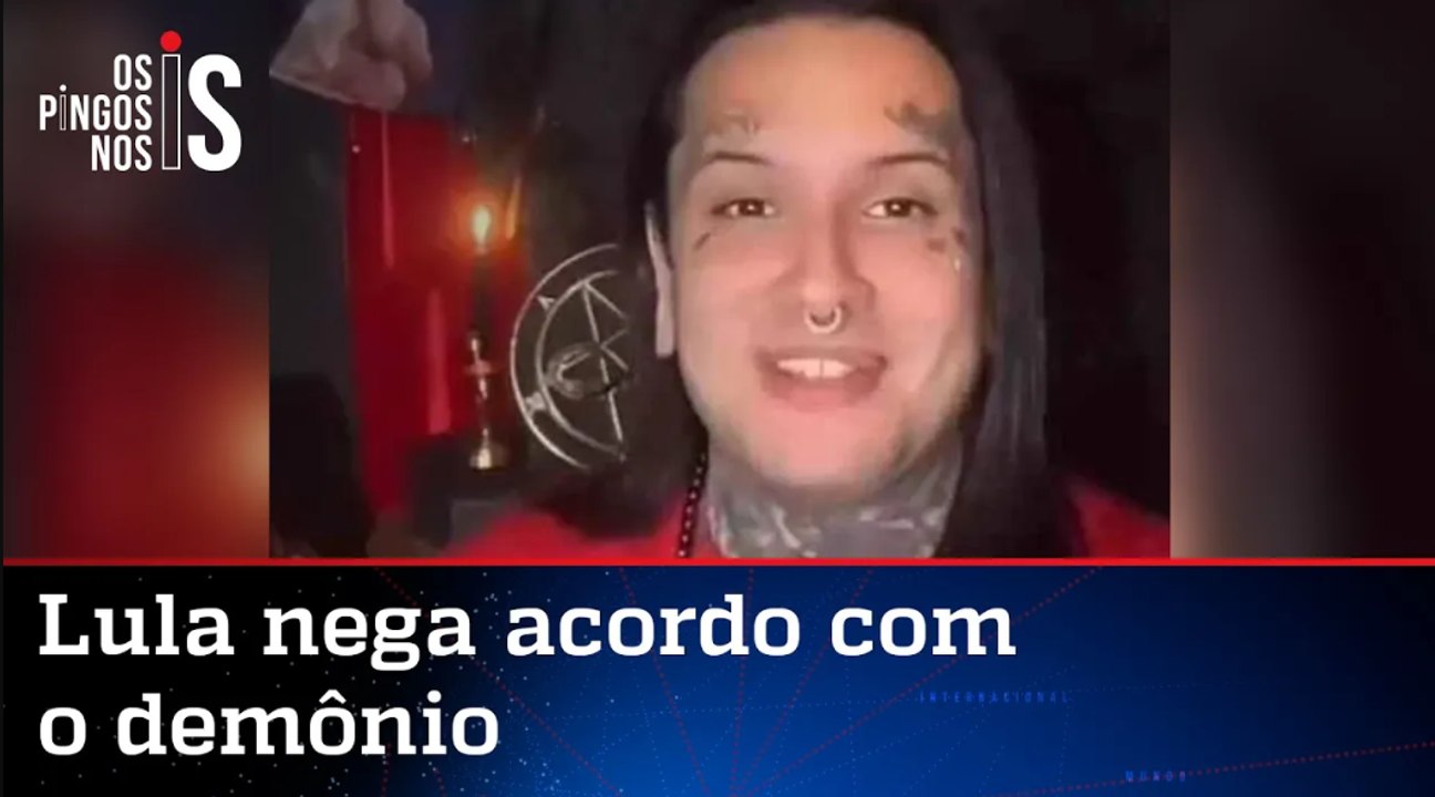 Após vídeo de satanista, Lula nega pacto com o diabo